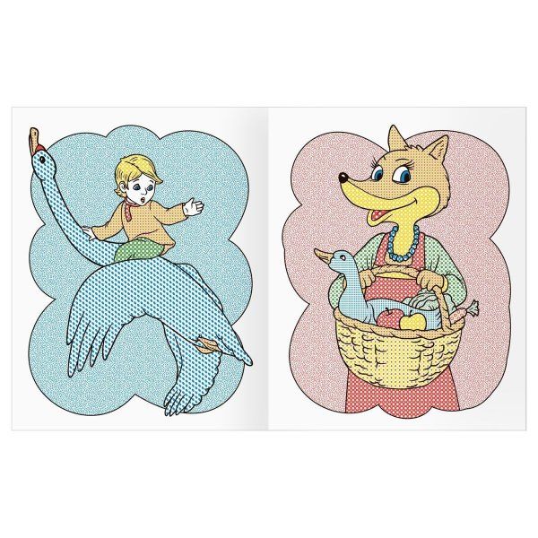 Раскраска водная 200 x 250 мм ТРИ СОВЫ "Раскрась водой. Любимые сказки" 8 стр. RE-PvА4_56507