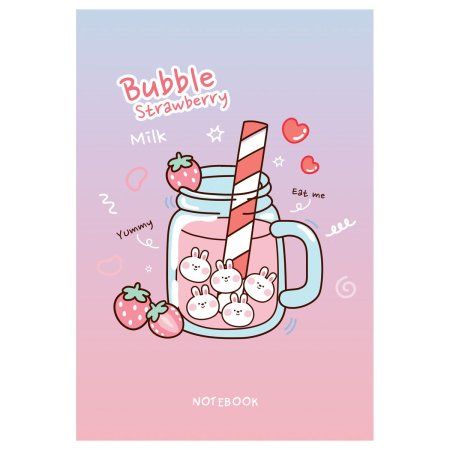 Блокнот А6 40л. MESHU "The cat's journey" на отрывной склейке, матовая ламинация, выборочный УФ-лак RE-MS_54399