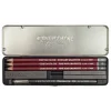 Набор для графики CRETACOLOR Graphite Pocket Set 9 предметов, мет.пенал CR16029