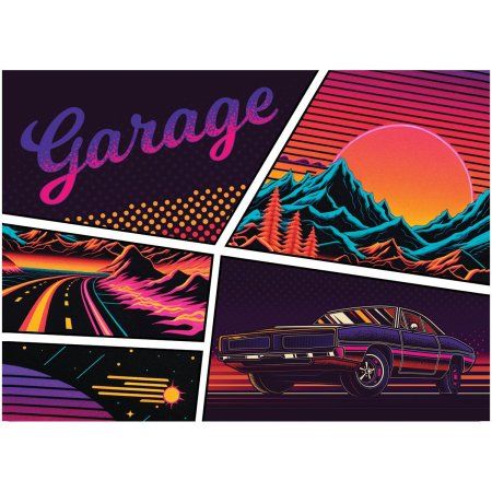 Пазл ТРИ СОВЫ 1000 "Винтажный коллаж" RE-ПК1000_54670