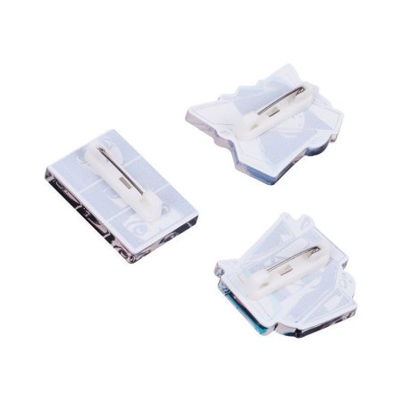 Набор акриловых значков MESHU "Kawaii" 3 шт прямая УФ-печать RE-MS_47446