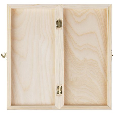 Настольная игра: Шахматы ТРИ СОВЫ обиходные, деревянные с деревянной доской 29 x 29 см RE-НИ_46630