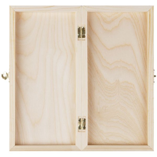 Настольная игра: Шахматы ТРИ СОВЫ обиходные, деревянные с деревянной доской 29 x 29 см RE-НИ_46630