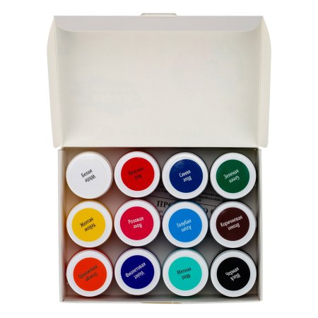 Набор акриловых красок Я-ХУДОЖНИК! глянцевые 12 шт х 15 мл, картон NP-229411817