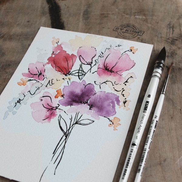 Кисть круглая KUM French Aqua синтетика №6 KUM-5144111