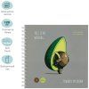 Скетчбук 60л. 150 x 150 мм MESHU "Avocadreams" 120 г/м2, на гребне RE-MS_44873