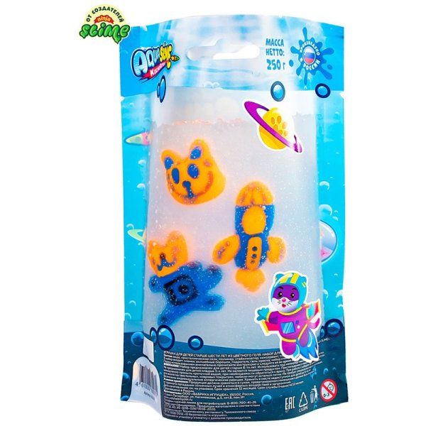 Набор для опытов Slime "Aqua Slime. Малый набор" AS-AQ003