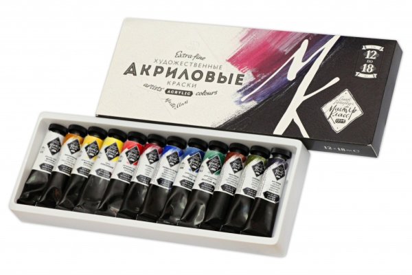 Набор акриловых красок МАСТЕР-КЛАСС 12 шт х 18 мл, картон NP-12341417