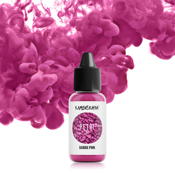 Чернила для петри Kamenskaya Ink 15 мл 32 Барби розовый K-00-00000474