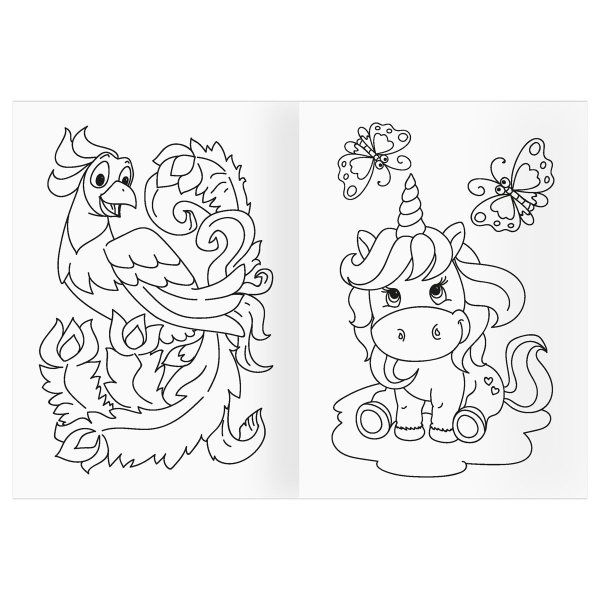 Раскраска А5 ТРИ СОВЫ "В гости к феям" 16 стр. RE-РА5_56178