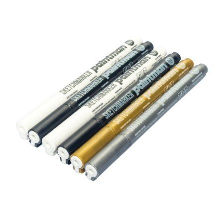 Набор пигментных маркеров SKETCHMARKER Paintman 1 6 цв MPSMPMSET1