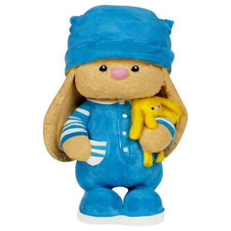 Набор для росписи из гипса ТРИ СОВЫ "Зайка малыш" высота фигурки 8.5 см с красками и кистью, картон. коробка RE-НР_47812