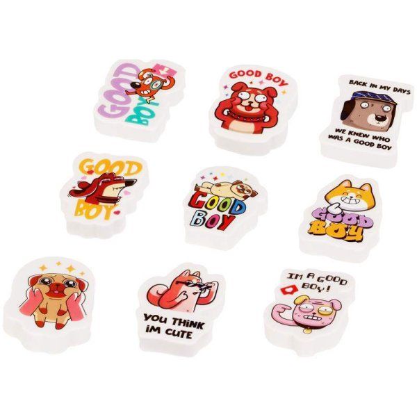 Ластик MESHU "Good boy" фигурный 40 x 30 x 13 мм, термопластичная резина RE-MS_45596