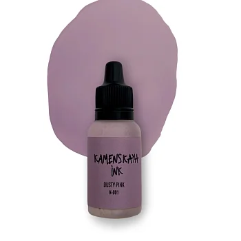Чернила спиртовые (алкогольные) Kamenskaya Ink серия N 15 мл N-001 Пудровый K-00-00000401