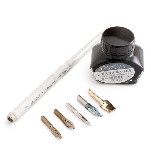 Набор для каллиграфии CRETACOLOR 7 предметов, карт.упаковка CR43120