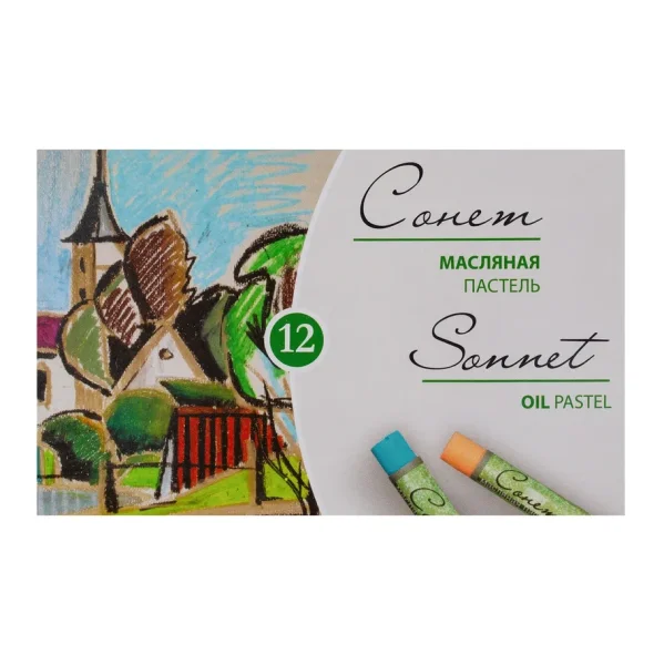Набор масляной пастели СОНЕТ 12 цв NP-7041155