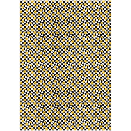 Упаковочная бумага глянцевая MESHU "Настроение смайла" 1л. 70 x 100 см 80 г/м2 RE-MS_53468