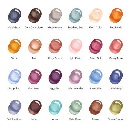 Набор акварельных маркеров SKETCHMARKER Aqua Travel Set 24 цв MPSMA-24TRAV