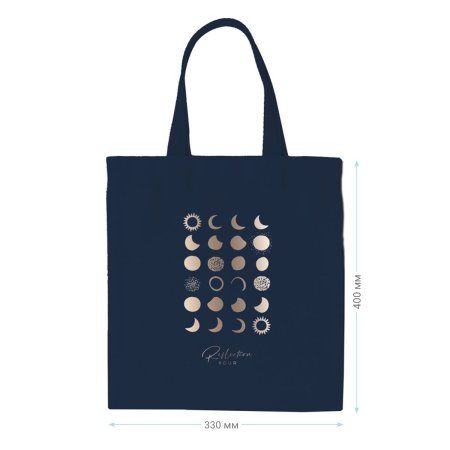 Сумка-шоппер MESHU "Moon" 33 x 40 см, канвас RE-MS_50137