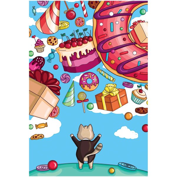 Пазл ТРИ СОВЫ 24 maxi "Кошачьи сны" RE-ПК24М_54507