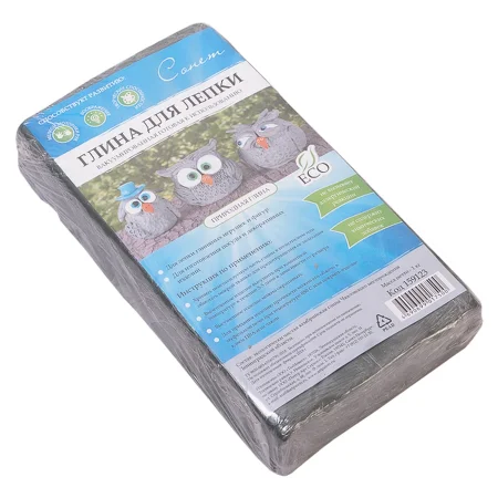 Глина для лепки СОНЕТ 1 кг, вакуумированная NP-159123