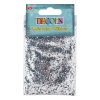Блестки декоративные DECOLA размер 1 мм, 20 г, серебро NP-W041-202-1