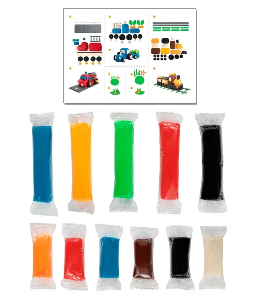 Тесто для лепки «Волшебное тесто» 400 г "Спецтранспорт" AS-VT017