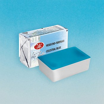 Акварель БЕЛЫЕ НОЧИ кювета 2.5 мл, 512 Небесно-голубая NP-1911512