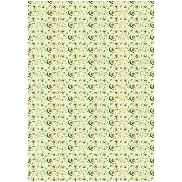 Упаковочная бумага глянцевая MESHU "Avocado" 1л. 70 x 100 см 90г/м2 RE-MS_46411
