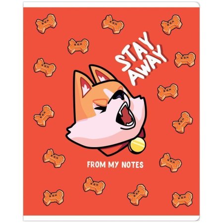 Тетрадь 48л. A5 клетка MESHU "Good boy" ТВИН-лак RE-MS_43104