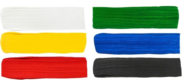 Набор акриловых красок DECOLA матовые 6 шт х 20 мл, картон NP-143411020