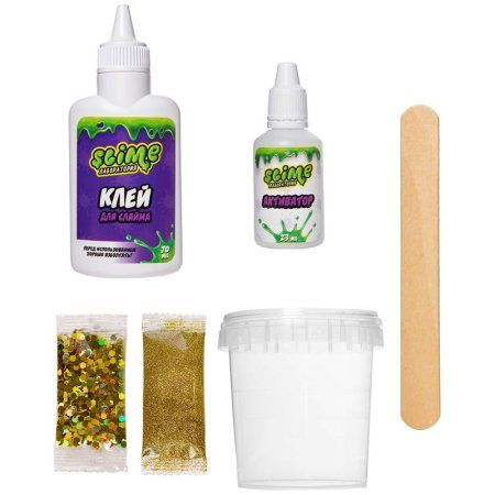 Набор для создания слайма Slime "Slime лаборатория. Crystal" 100 г AS-SS500-30186