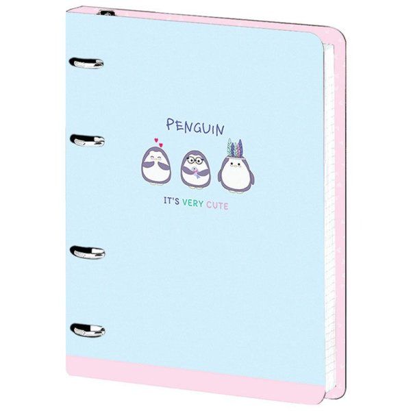 Тетрадь на кольцах 120л. A5 MESHU "Sweet mono" картон, мат. ламинация, выборочный УФ-лак RE-MS_31530