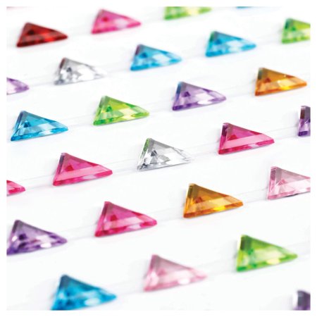 Наклейки акриловые MESHU "Сolorful crystal", 25*10см, стразы, 91 наклейка, инд. уп., европодвес RE-MS_46767