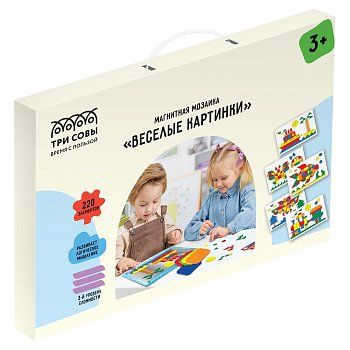 Игра развивающая на магнитах ТРИ СОВЫ "Одевашка-Профессии" 37 эл. RE-МИ_48724