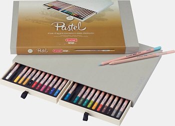 Набор пастельных карандашей BRUYNZEEL Design 24 цв в подарочной упак MP8840H24