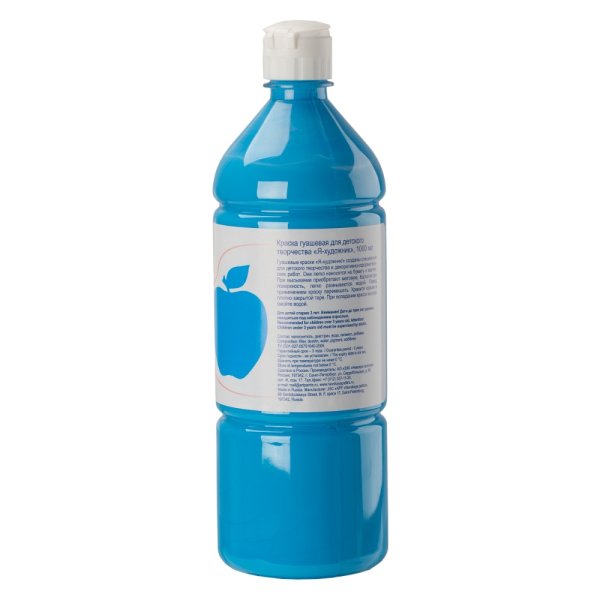 Гуашь Я-ХУДОЖНИК! 1000 мл, 513 Голубая NP-230140513