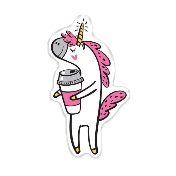 Значок акриловый MESHU "Unicorn dream" 2.2 x 3.7 см, прямая УФ-печать RE-MS_47430