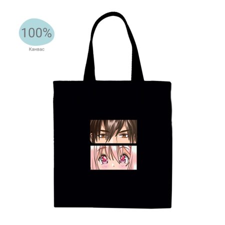 Сумка-шоппер MESHU "Kawaii" 33 x 40 см, канвас RE-MS_50130