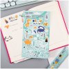 Наклейки бумажные MESHU "Dinosaurs" 12 x 21 см RE-MS_41637