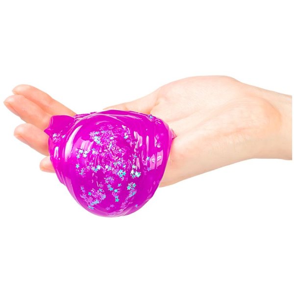 Слайм Slime "Jungle. Птичка Зимородок" с белыми звездочками 130 г AS-S300-28