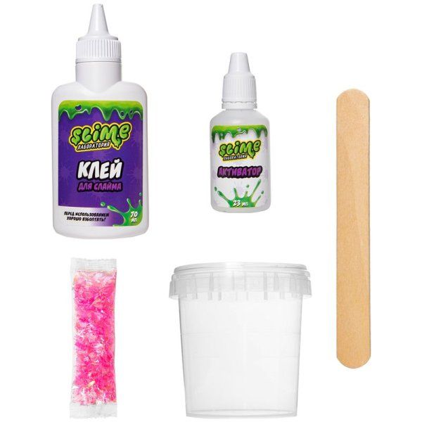 Набор для создания слайма Slime "Slime лаборатория. Clear" 100 г AS-SS500-30185