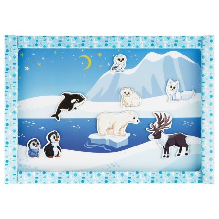 Игра развивающая на магнитах ТРИ СОВЫ "Мама и малыш" 64 эл. RE-МИ_48727