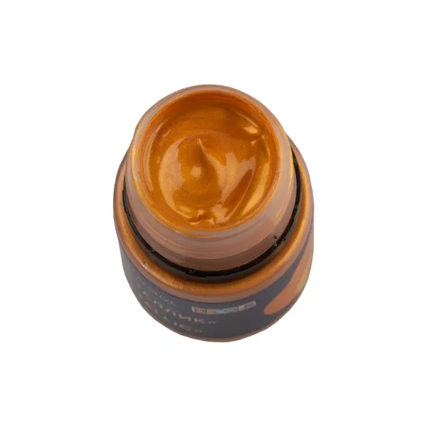 Краска акриловая DECOLA металлик, банка 20 мл, 968 Золото ацтеков NP-4926968