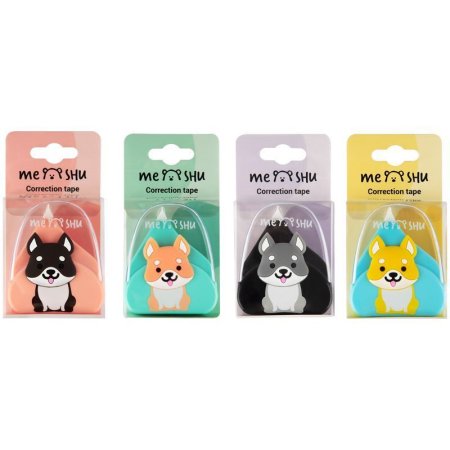 Корректирующая лента MESHU "Cute dog" 5 мм x 6 м, ПВХ-бокс, европодвес RE-MS_56738