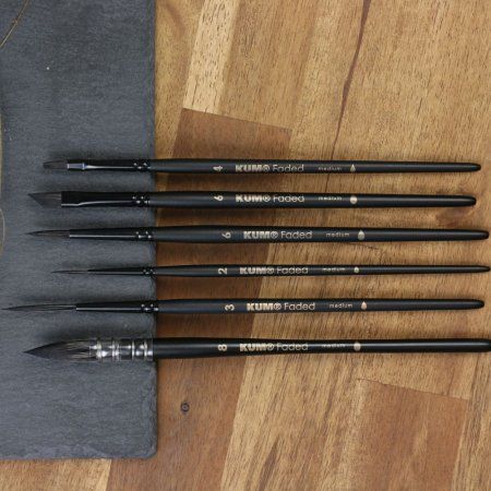 Кисть круглая KUM Faded Round синтетика №0 KUM-5150119