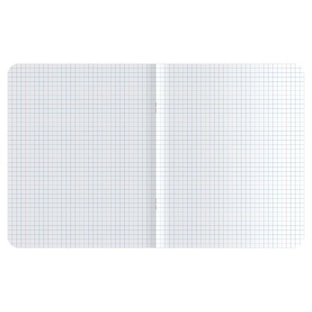 Тетрадь 48л. A5 клетка MESHU "Bright&Soft" софт-тач ламинация, тиснение фольгой RE-MS_43084