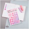 Наклейки бумажные MESHU "Beauty planner pink" 12 x 21 см, 47 накл, европодвес RE-MS_41677