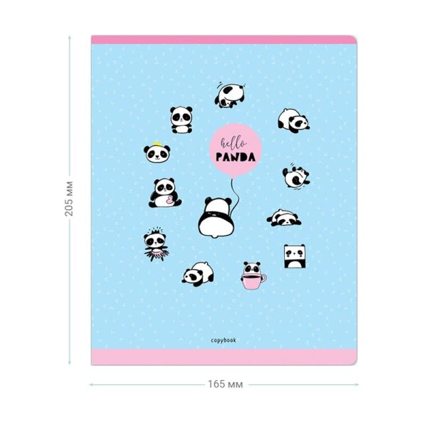 Тетрадь 48л. A5 клетка MESHU "Cute friends" ТВИН-лак RE-MS_31312