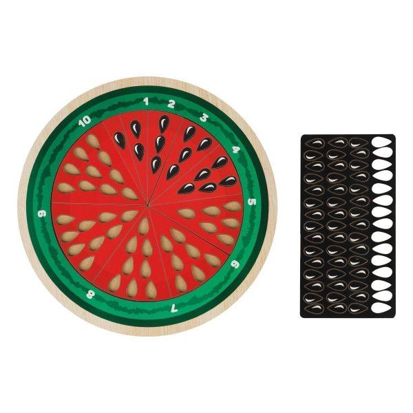 Обучающая игра ТРИ СОВЫ Учимся считать "Арбуз" дерево RE-ОБ00040